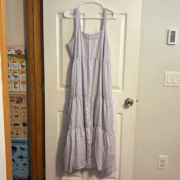 NWOT The Drop Tiered Maxi Dress - Picture 4 of 9